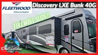 TOUR and WALK THROUGH of Fleetwood DISCOVERY LXE 40G | Tampa RV Supershow