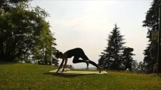 Sun Salutations - after the rain comes Surya Namaskara yoga