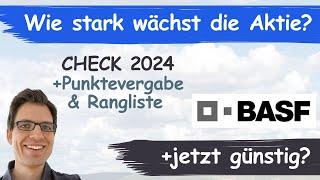 BASF Aktienanalyse 2024: Wie stark wächst Gewinn/Umsatz? (+günstig bewertet?)