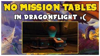 BLIZZARD CONFIRMS No Mission Table In Dragonflight