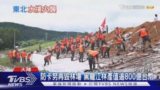 陸林木重鎮 黑龍江省防「卡努」再重創 大興安嶺野火燒｜TVBS新聞 @TVBSNEWS01