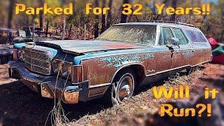 FORGOTTEN Chysler Wagon! Sitting 32 Years! Will it Run?