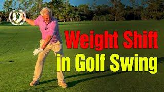 WEIGHT SHIFT in the Golf Swing - 3 Simple Drills