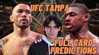 UFC Fight Night Covington vs. Buckley Full Card Predictions!