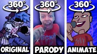 360º VR Silly Billy I'LL MAKE YOU SAY Original vs Parody vs Animation