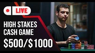 $1000/$2000 High Stakes Poker Addamo | borntotilt | BarakW | DavyJones92 | buttonclickr | limitless