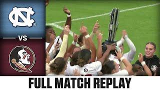 North Carolina vs. Florida State Full Match Replay | 2024 ACC Women’s Soccer