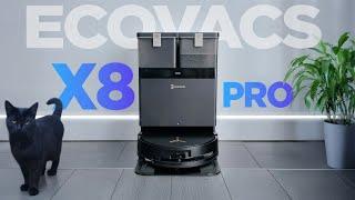 Wischwalze statt Mopps: ECOVACS X8 Pro Omni