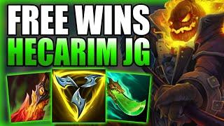 TRIFORCE HECARIM JUNGLE IS BACK & READY TO GIVE YOU SOME FREELO! - Gameplay Guide League of Legends