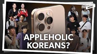 Why do young Koreans prefer iPhones over Samsung devices?