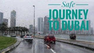 CloudSeeding Rain in UAE | Avoid Flood Area Sharjah to Dubai Safe Journey