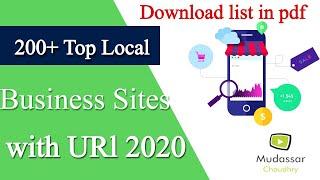 Local SEO | 200+ Free Business Listing sites  for Grow your Local Business 2020