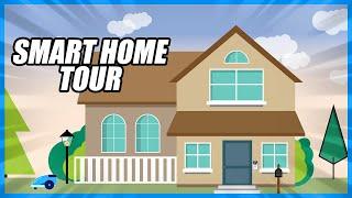 Smart Home Tour with The Bearded Tech Guy  Smart Home Automation Ideas & Tricks for Your Home