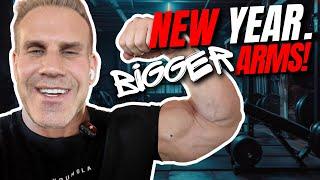 NEW YEAR. BIGGER ARMS! NEW YEAR ARM DAY WITH JAY CUTLER!