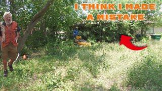 THIS BACKYARD was so BAD I THOUGHT this was an IMPOSSIBLE to CLEAN UP