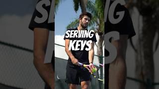 The key to a perfect serve - my new favorite