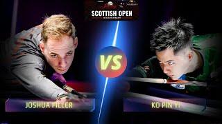 JOSHUA FILLER VS KO PIN YI | 2024 JACOBY SCOTTISH OPEN #billiards #9ballpool #highlights