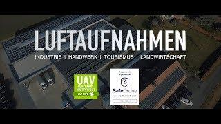 Luftaufnahmen, Luftvideos mit Kameradrohne, Multicopter