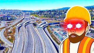 Reviewing the WORST REAL HIGHWAY LAYOUTS in Cities Skylines 2!