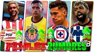 CRUZ AZUL VA POR CHIQUETE | IDRISSI AL AMÉRICA | B0MBA A RAYADOS | RUMORES Y FICHAJES CLAUSURA 2025