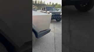 THE BIGGEST TV That Will Fit In A CYBERTRUCK