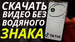 Как скачать видео из Тик Тока без водяного знака?