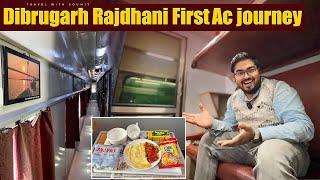 PRIVATE Room in RAJDHANI EXP | FIRST AC Journey with UNLIMITED FOOD  | Guwahati to Siliguri