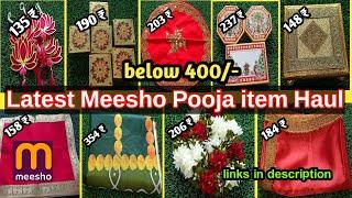 Latest Meesho pooja items with prices|Meesho latest pooja samagri|Meesho latest pooja haul telugu