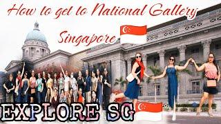 National Gallery Singapore | Quick Tour with SG Migrant Volunteers  #exploresg