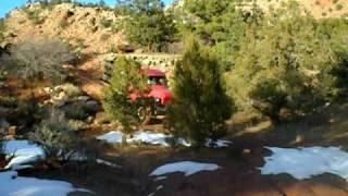 1946 Dodge Power Wagon WDX part 2 going over the hill