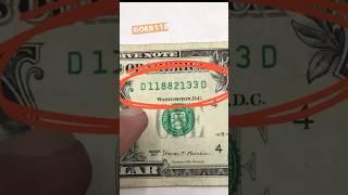 Serial Numbers In You’re Wallet Worth Money! #money #dollarmoney