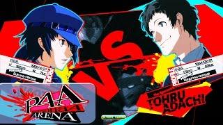 P4A Ultimax: Bossadai776 (Naoto Shirogane) Vs Licefield59 (Tohru Adachi) HD