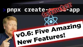 create-tsrouter-app v0.6: AI Chat example, Solid support and MORE!