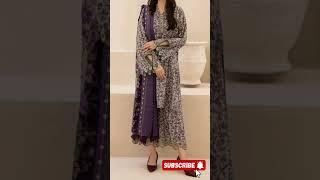 How To Design Summer Dress 2024 Latest Plain Suit  Design Ideas | Huma Style tips