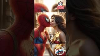 Spiderman vs Thanos (Spiderman's love story) #trending #marvel #dc #shorts #spiderman