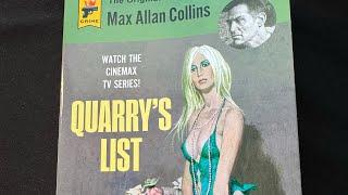 Book Review - Max Collins (Quarry’s List)