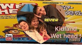 Kidland toy review for the wet head game