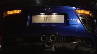 Listen to the Amazing Exhaust Note of the Lexus LFA V10