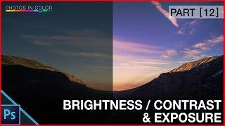 Photoshop Brighten a picture - Brightness, contrast and exposure Tutorial