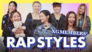 Rap battle with XG   | #xg's Jurin, Harvey, Cocona & Maya 