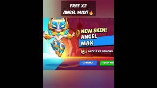 Free Angel Max Skin #giveaway #brawlstars  #shorts