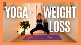 Full-Body Yoga for Weight Loss | Dynamic Poses & Warrior Sequence