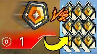 1 Gold VS 9 Radiants, with 1hp! - Who Wins?