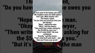 Legal Proof by Trickery#funny #joke #humor