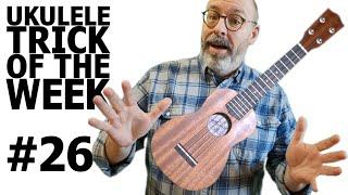 Ukulele Trick Of The Week: #26 Thumb/ fingers 'vintage' strum.