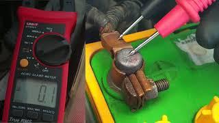 Car Alternator Test (Voltage & Amperes) | Multimeter