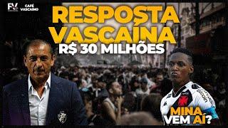 VASCO ARMA CONTRA-ATAQUE CONTRA RAMÓN DÍAZ | MINA FICA PRÓXIMO DE ACERTO | CAFÉ VASCAÍNO