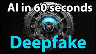 AI in 60 seconds - How to Deepfake