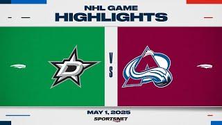 NHL Game 6 Highlights | Stars vs. Avalanche - May 1, 2025