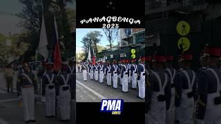 PMA Cadets at the Panagbenga 2025 Grand Opening Parade #shorts #panagbenga2025 #baguiocity  #pma